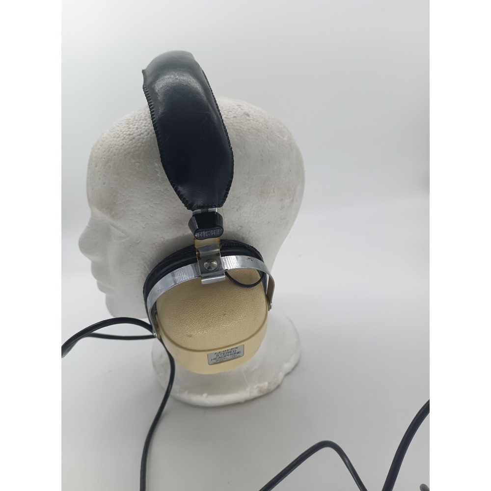 Vintage Lloyd's Stereo Headphones Model IY8I Made In Japan Retro Audio WORKS a10